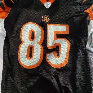 Vintage Reebok Cincinnati Bengals Chad Ochocinco Jersey Sz Large